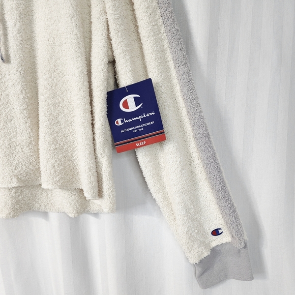 Champion hoodie & pajama shorts set size X-Large Long sleeves - Picture 11 of 15